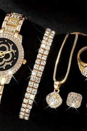 Parure de bijoux élégante et assortie pour femme