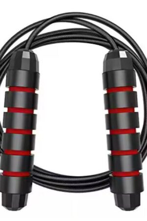 Corde à Sauter de Vitesse avec Câble en Acier et Poignées Ergonomiques Bicolores