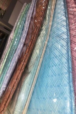 Satin Riche Brodé (ou Bazin Satiné ornementé)