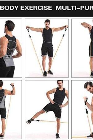 Ensemble Complet de 11 Bandes de Résistance pour le Fitness à Domicile
