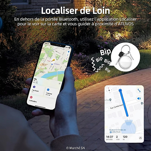 Traceur de Géolocalisation intelligente - Fini vos objets perdus ou volés. – Image 2
