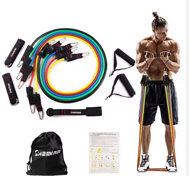 Ensemble Complet de 11 Bandes de Résistance pour le Fitness à Domicile