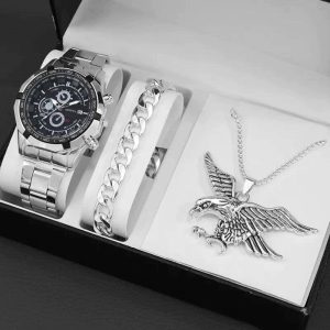 Montre homme Quartz en argent